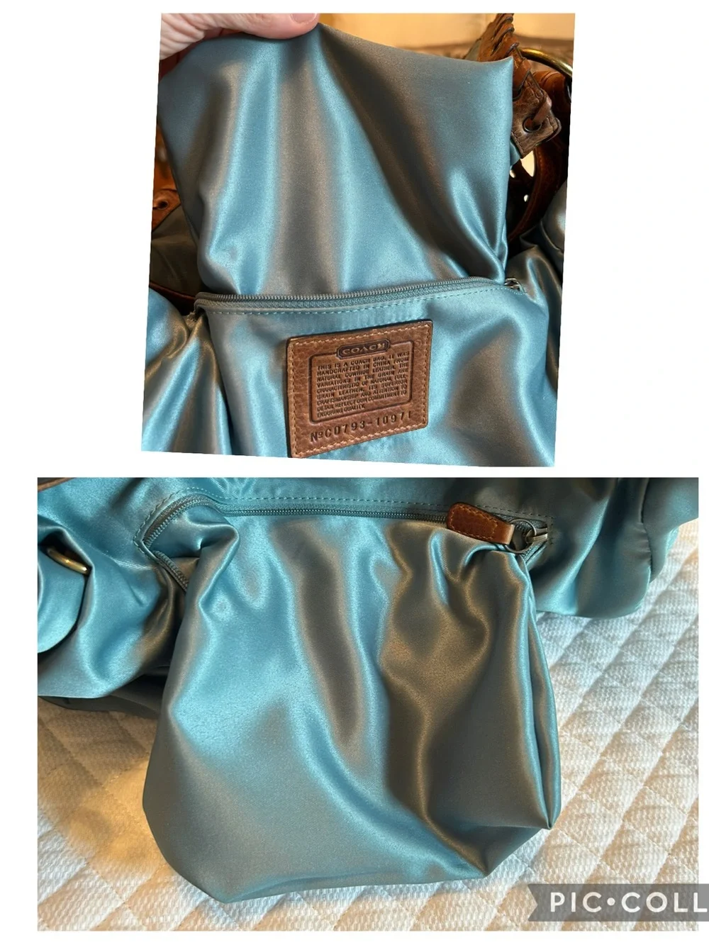 Coach Chelsea Abbey Lace Hobo in Brown No. C0793-10971 - Picture 12 of 16